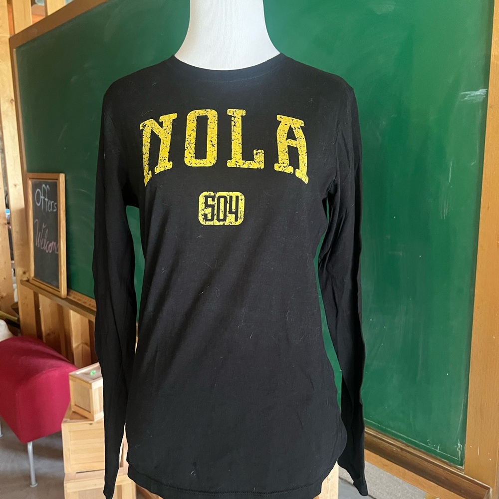 Bella Canvas Black Long Sleeve Tee